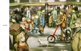 Артбук «Japan Anime Manga Girl Bicycle Life with Kawaii Girls Character Art Book» [JP IMPORT]