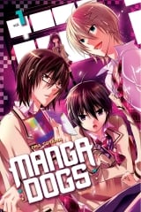 Манга на английском &laquo;Manga Dogs 1&raquo;