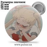 Значок Сейлор Мун (Sailor Moon) tape 40