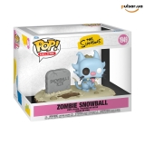 Виниловая фигурка &laquo;Funko POP! &bull; Deluxe &bull; The Simpsons ◉ Zombie Snowball №1949&raquo;