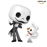 Виниловая фигурка &laquo;Funko POP! &bull; Pop! & Buddy &bull;The Nightmare Before Christmas ◉ Jack Skellington with Zero №1808&raquo;