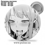 Значок Ahegao (Ахегао) tape 24