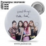 Значок Black Pink (BL&Lambda;ƆKPIИK \ BLACKPINK) - tape 19