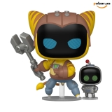 Виниловая фигурка &laquo;Funko POP! &bull; Pop! & Buddy &bull; Astro Bot ◉ Tooled-Up Mechanic №1304&raquo;