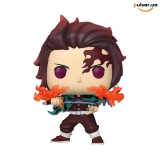 Виниловая фигурка &laquo;Funko POP! &bull; &bull; Demon Slayer ◉ Pop! Tanjiro Kamado (Fire Breathing) №2501&raquo;