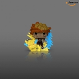 Виниловая фигурка &laquo;Funko POP! &bull; Glows In The Dark &bull; Demon Slayer ◉ Zenitsu Agatsuma (Glow) №2502&raquo;