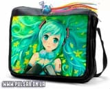 Сумка зі змінним клапаном Vocaloid -Spring Miku