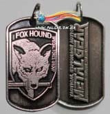 Кулон по игре Metal Gear Solid  модель "Fox Hound"