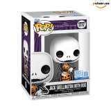 Вінілова фігурка &laquo;Funko POP! &bull; web exclusive &bull; The Nightmare Before Christmas ◉ Jack Skellington with Box №1777&raquo;