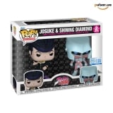 Виниловая фигурка &laquo;Funko POP! &bull; Funko exclusive &bull; &bull; JoJo's Bizarre Adventure ◉ Shining Diamond and Josuke Higashikata 2-Pack № --&raquo;