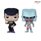 Виниловая фигурка &laquo;Funko POP! &bull; Funko exclusive &bull; &bull; JoJo's Bizarre Adventure ◉ Shining Diamond and Josuke Higashikata 2-Pack № --&raquo;