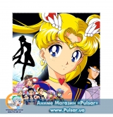 Салфетка микрофибровая Сейлор Мун (Sailor Moon) для очков и телефонов, вариант 1