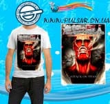 Футболка з аніме серіалу "Shingeki no Kyojin" ("Вторгнення Гігантів") модель Bloody Lucking