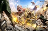 Оригинальная аниме фигурка &laquo;Colossal Titan and Armored Titan with LED-Attack on Titan-Jiang Xing Studio&raquo;