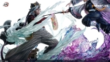 Оригинальная аниме фигурка &laquo;Kochou Shinobu and Douma-Demon Slayer-ShangXian Studio&raquo;