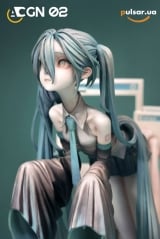 Оригинальная аниме фигурка &laquo;1/7 Scale Ghost Hatsune Miku-Vocaloid-ACGN 02 Studio&raquo;
