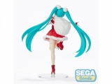 Оригинальная аниме фигурка &laquo;SEGA Hatsune Miku Series Super Premium Figure Hatsune Miku Christmas 2020 Figure&raquo;