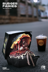 Оригинальная аниме фигурка &laquo;Burger Fairies - Black Deluxe Edition Complete Figure&raquo;