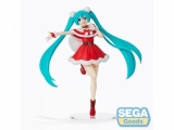 Оригинальная аниме фигурка &laquo;SEGA Hatsune Miku Series Super Premium Figure Hatsune Miku Christmas 2020 Figure&raquo;
