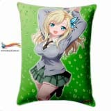 Прямокутна Подушка в Аніме стилі 60 см Boku wa Tomodachi ga Sukunai модель "Lovely Sena Kashiwazaki"