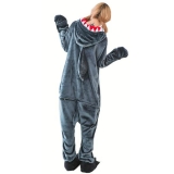 Кигуруми (Пижама в стиле аниме) "Gray Shark Kigurumi"
