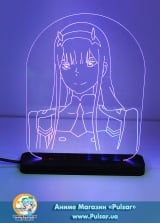 Диодный Акриловый светильник  Darling in the FranXX tape 1