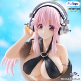 Оригинальная аниме фигурка &laquo;FURYU - SUPER SONICO Noodle Stopper Figure Swimsuit Black Color ver.&raquo;