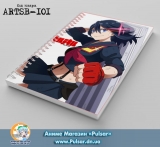 Скетчбук (sketchbook) на пружині 80 аркушів Kill la Kill tape 1