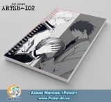 Скетчбук ( sketchbook) на пружине 80 листов Kuroko no Basuke tape 2
