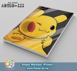 Скетчбук (sketchbook) на пружині 80 аркушів Pokemon`s Pikachu