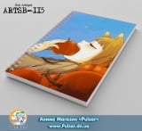 Скетчбук ( sketchbook) на пружине 80 листов Spice and Wolf tape 4