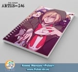 Скетчбук ( sketchbook) на пружине 80 листовYuri on Ice | Юрий на льду - tape 6