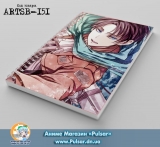 Скетчбук ( sketchbook) на пружине 80 листов Shingeki no Kyojin - Rainbow Levi