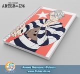 Скетчбук ( sketchbook) на пружине 80 листов Yuri on Ice | Юрий на льду - tape 9
