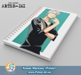 Скетчбук ( sketchbook) на пружине 80 листов Yuri on Ice | Юрий на льду - tape 13