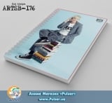 Скетчбук ( sketchbook) на пружине 80 листов BTS tape 2
