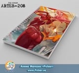 Скетчбук ( sketchbook) на пружине 80 листов Darling in the FranXX&trade; tape 1