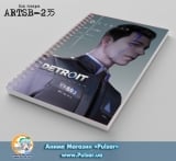 Скетчбук ( sketchbook) на пружине 80 листов Detroit: Become Human  tape 10