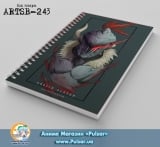 Скетчбук ( sketchbook) на пружине 80 листов &laquo;Убийца гоблинов / Goblin Slayer&raquo; tape 2