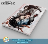 Скетчбук ( sketchbook) на пружине 80 листов &laquo;Demon Slayer: Kimetsu no Yaiba&raquo; tape 1