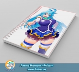 Скетчбук ( sketchbook) на пружині 80 аркушів &laquo;Konosuba&raquo; tape 3