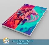Скетчбук ( sketchbook) на пружине 80 листов No Game No Life tape 2