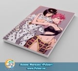Скетчбук ( sketchbook) на пружине 80 листов JoJo&rsquo;s Bizarre Adventure tape 13