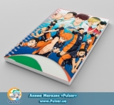 Скетчбук ( sketchbook) на пружині 80 аркушів Haikyuu!! - tape 2