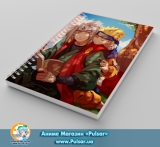 Скетчбук (sketchbook) на пружині 80 аркушів &laquo;Naruto&raquo; tape 6