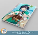 Скетчбук (sketchbook) на пружине 80 листов &laquo;Genshin Impact&raquo; tape 4