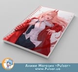 Скетчбук (sketchbook) на пружине 80 листов &laquo;Человек-бензопила | Chainsaw Man&raquo;- tape 1