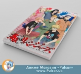 Скетчбук (sketchbook) на пружині 80 аркушів «Токійські месники | Tokyo Revengers»- tape 3