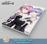 Скетчбук (sketchbook) на пружині 80 аркушів Re: Zero