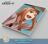 Скетчбук (sketchbook) на пружині 36 аркушів Spice and Wolf